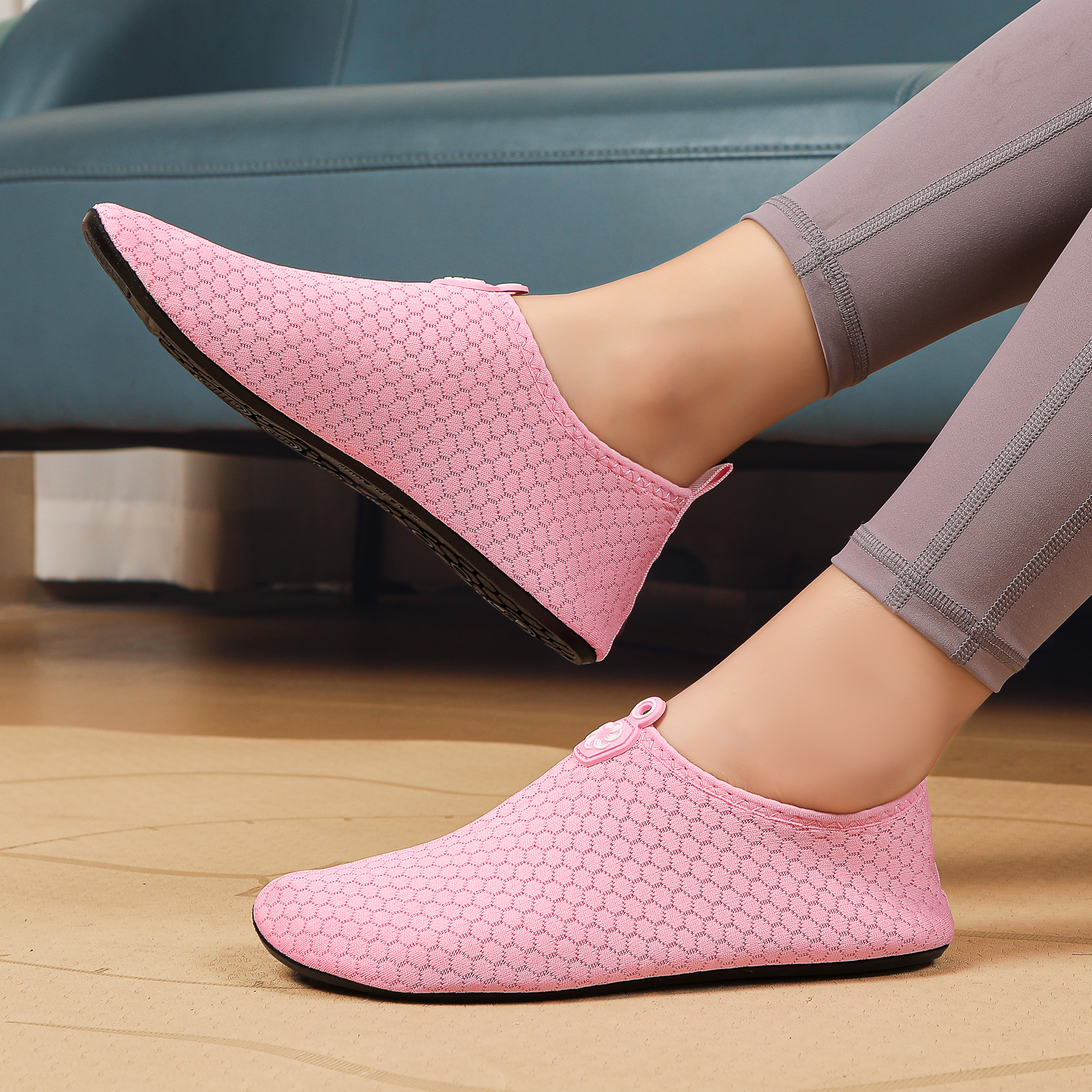 Aquatic Sports - Pink Water Shoes Unisex Quick Dry