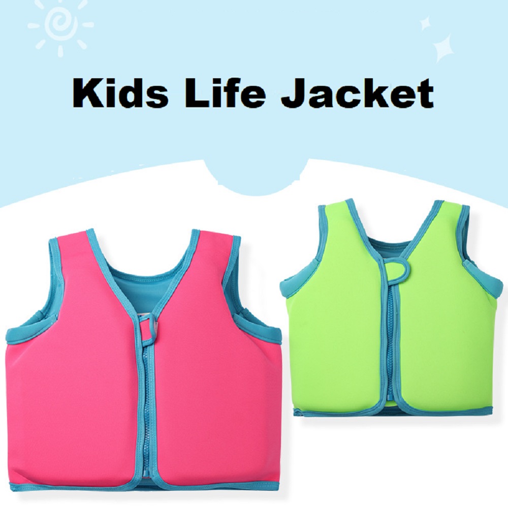 Aquatic Sports - Toddlers Learn Swimming Life Jackets Neoprene