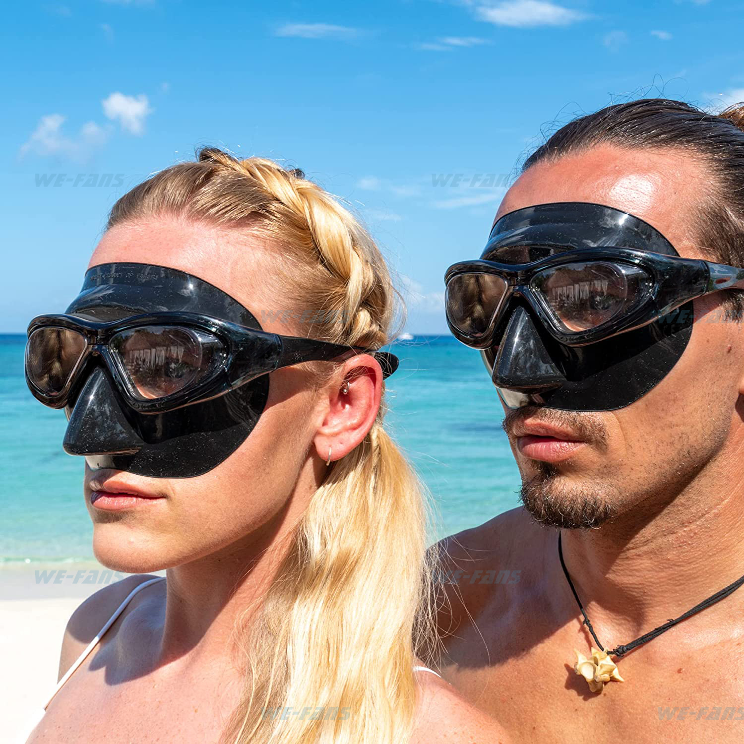 Freediving Mask Set - We-Fans Extreme Low Volume Free Diving