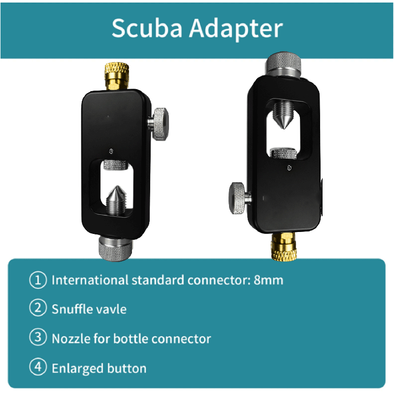 Mini 1LScuba Diving Tank Set,  - مراجعة Freediving Mask Set وسعره