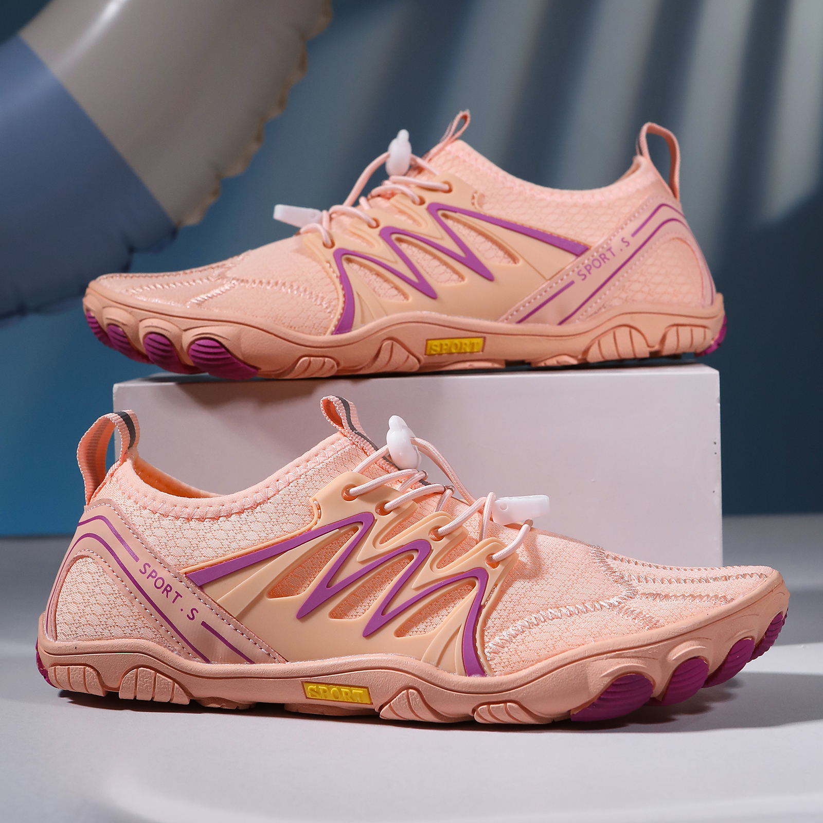 Pink Barefoot Water Shoes Unis - مراجعة Aquatic Sports وسعره
