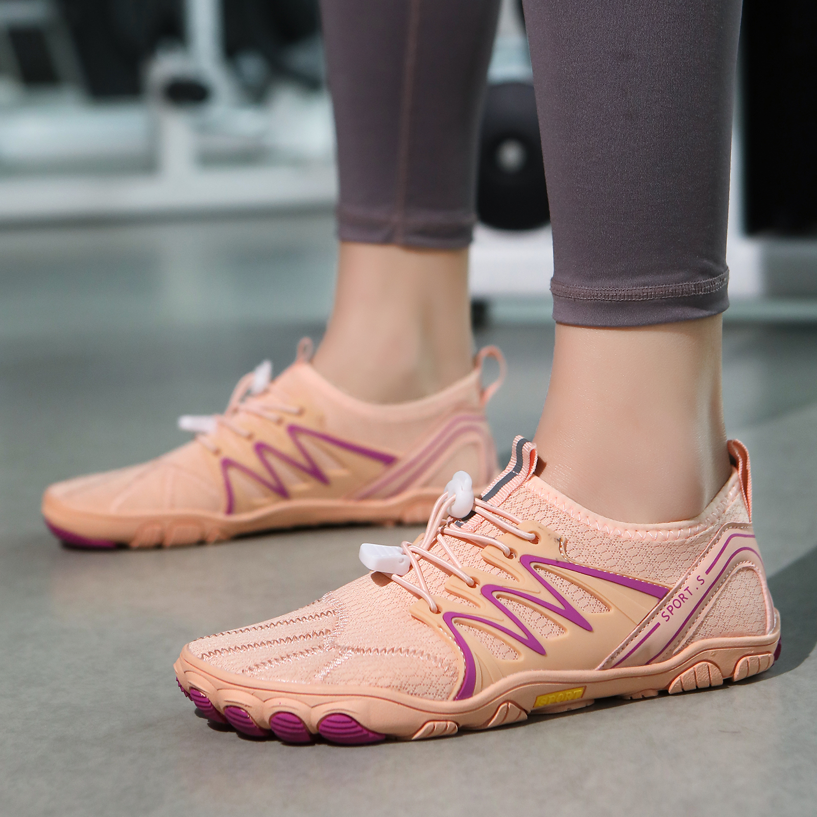 Pink Barefoot Water Shoes Unis - مراجعة Aquatic Sports وسعره