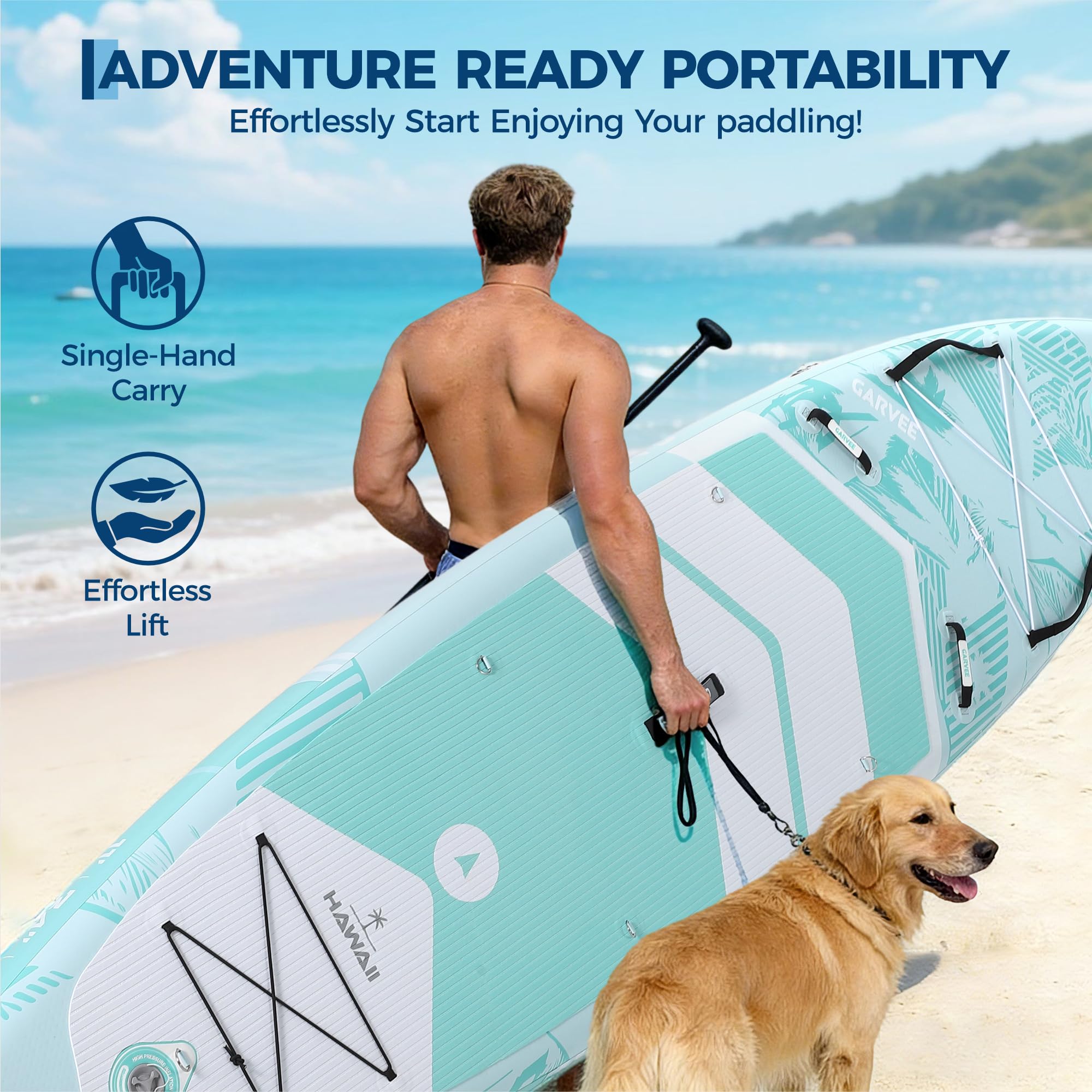 Inflatable Upright Paddle Boar - مراجعة Aquatic Sports وسعره