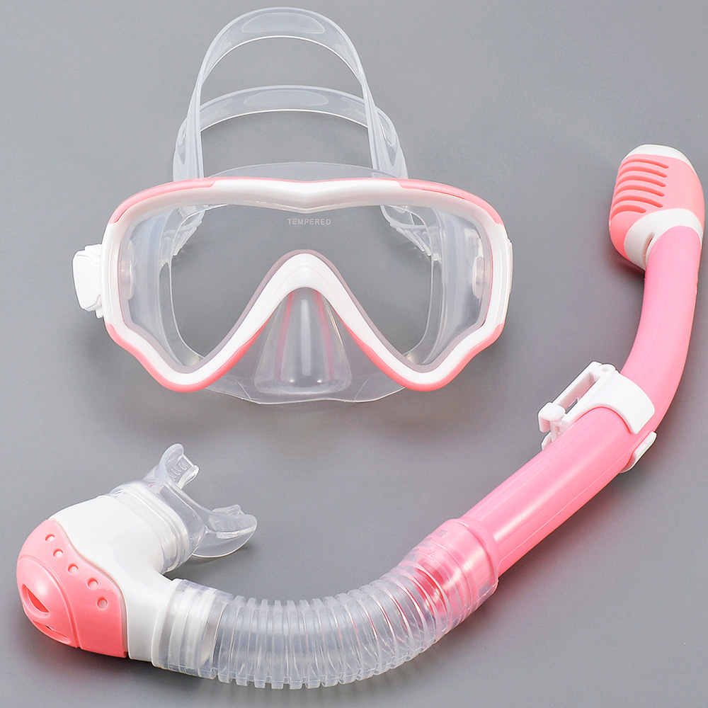 Kids Diving Mask Snorkel Set S - مراجعة Freediving Mask Set وسعره
