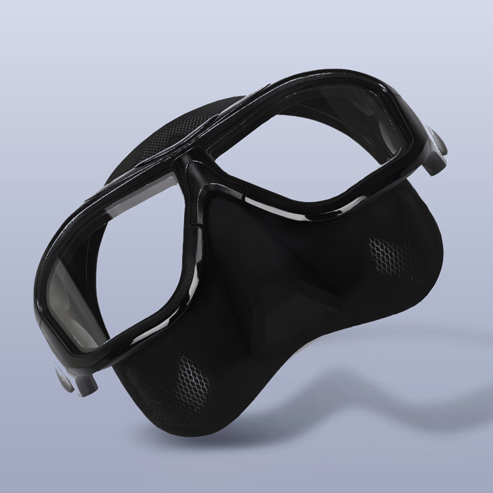 New Anti Fog High-Definition L - مراجعة Freediving Mask Set وسعره