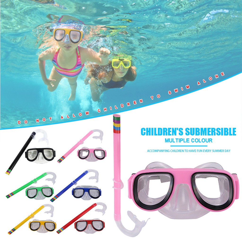 Summer Children Diving Goggle  - مراجعة Freediving Mask Set وسعره