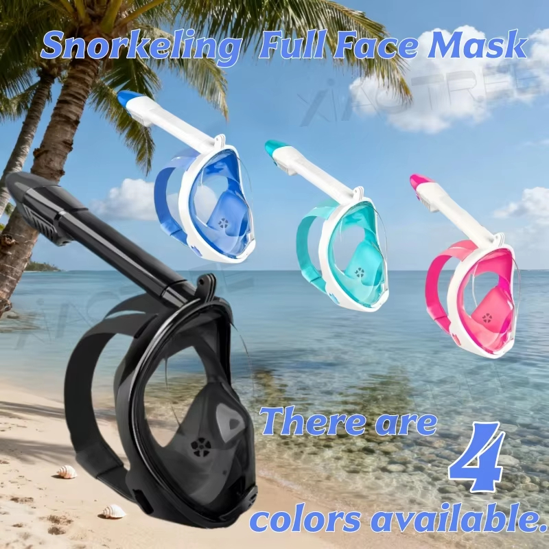 Underwater Snorkeling Full Fac - مراجعة Freediving Mask Set وسعره