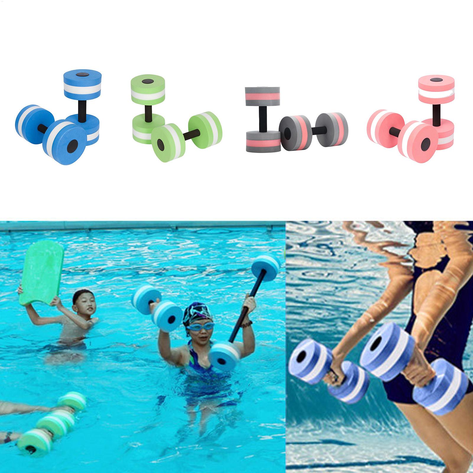 1/2pcs EVA Water Dumbbell Pool - مراجعة Aquatic Sports Types وسعره
