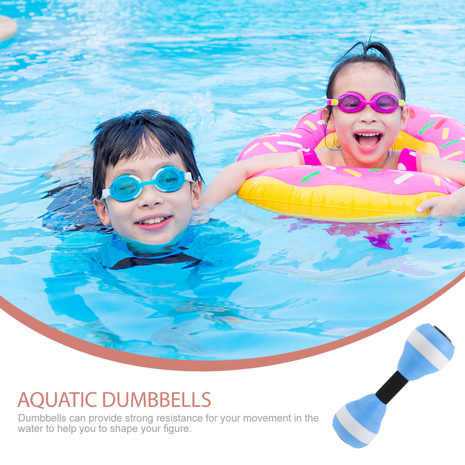 1Pair Aquatic Dumbbells Floati - مراجعة Aquatic Sports وسعره