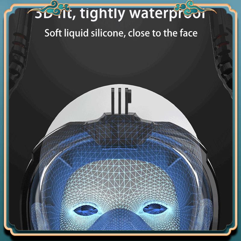 Latest Snorkeling Mask Double  - مراجعة Freediving Mask Set وسعره