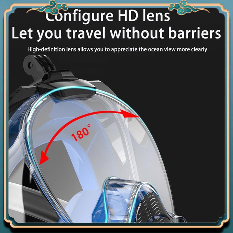 Latest Snorkeling Mask Double  - مراجعة Freediving Mask Set وسعره
