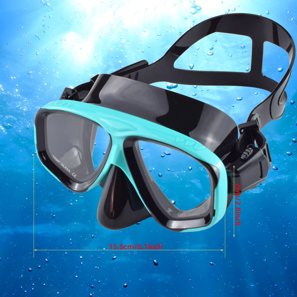 Dry Snorkel Set Diving Mask Pr - مراجعة Freediving Mask Set وسعره