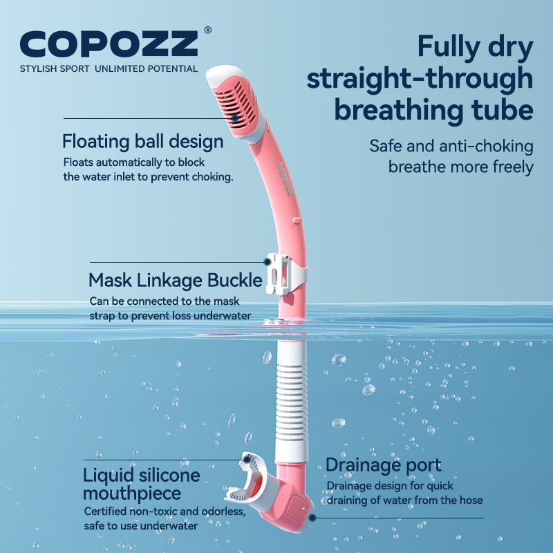 COPOZZ New Diving Mask Full Vi - مراجعة Freediving Mask Set وسعره