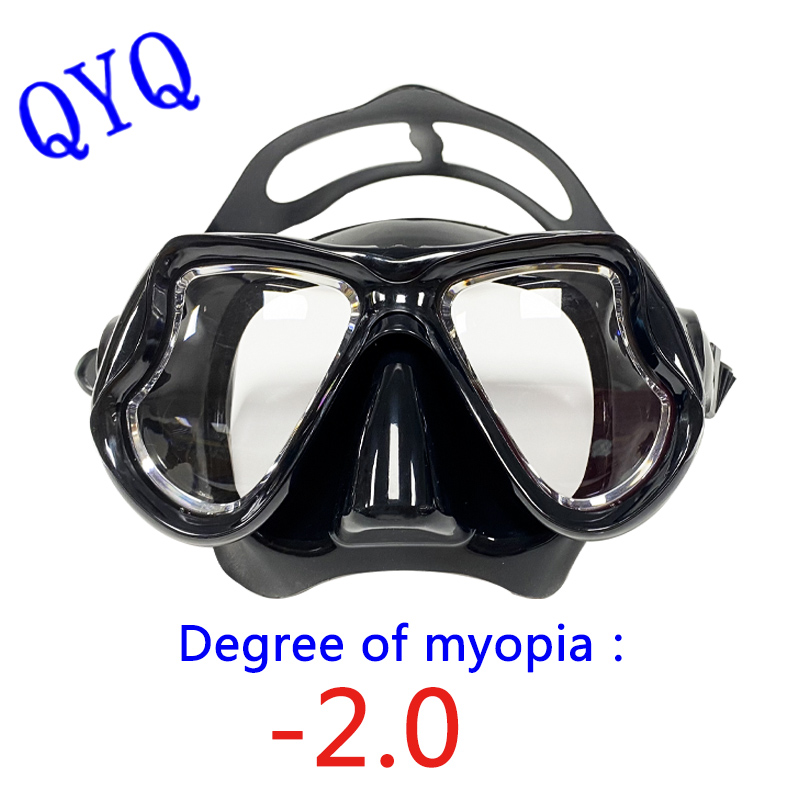 Myopia Diving Masks Snorkeling - مراجعة Freediving Mask Set وسعره