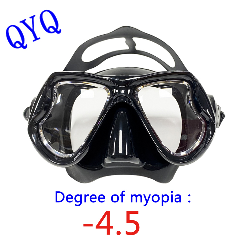 Myopia Diving Masks Snorkeling - مراجعة Freediving Mask Set وسعره