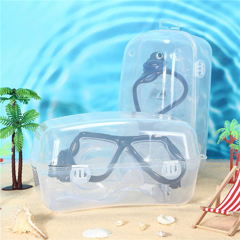 B72A 6X Diving Face Mask Case  - مراجعة Freediving Mask Set وسعره