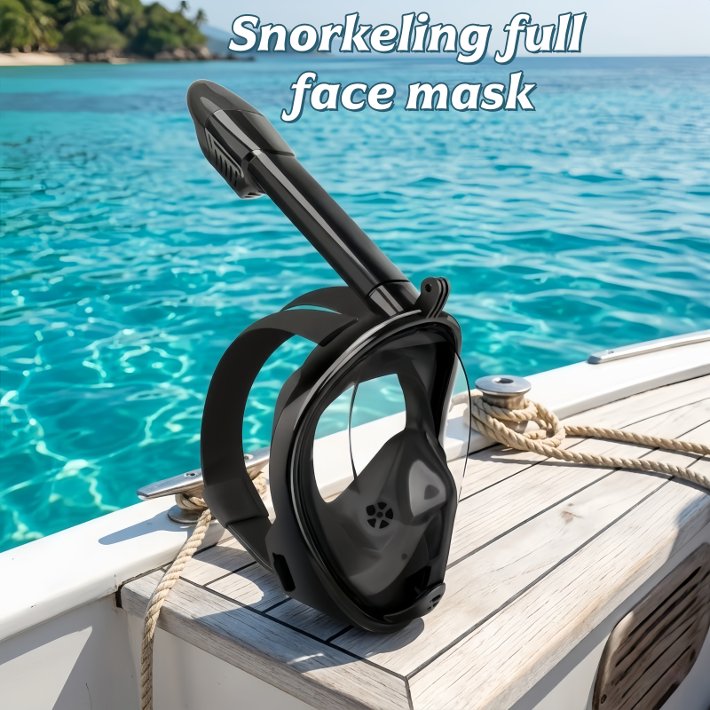 Underwater Snorkeling Full Fac - مراجعة Freediving Mask Set وسعره