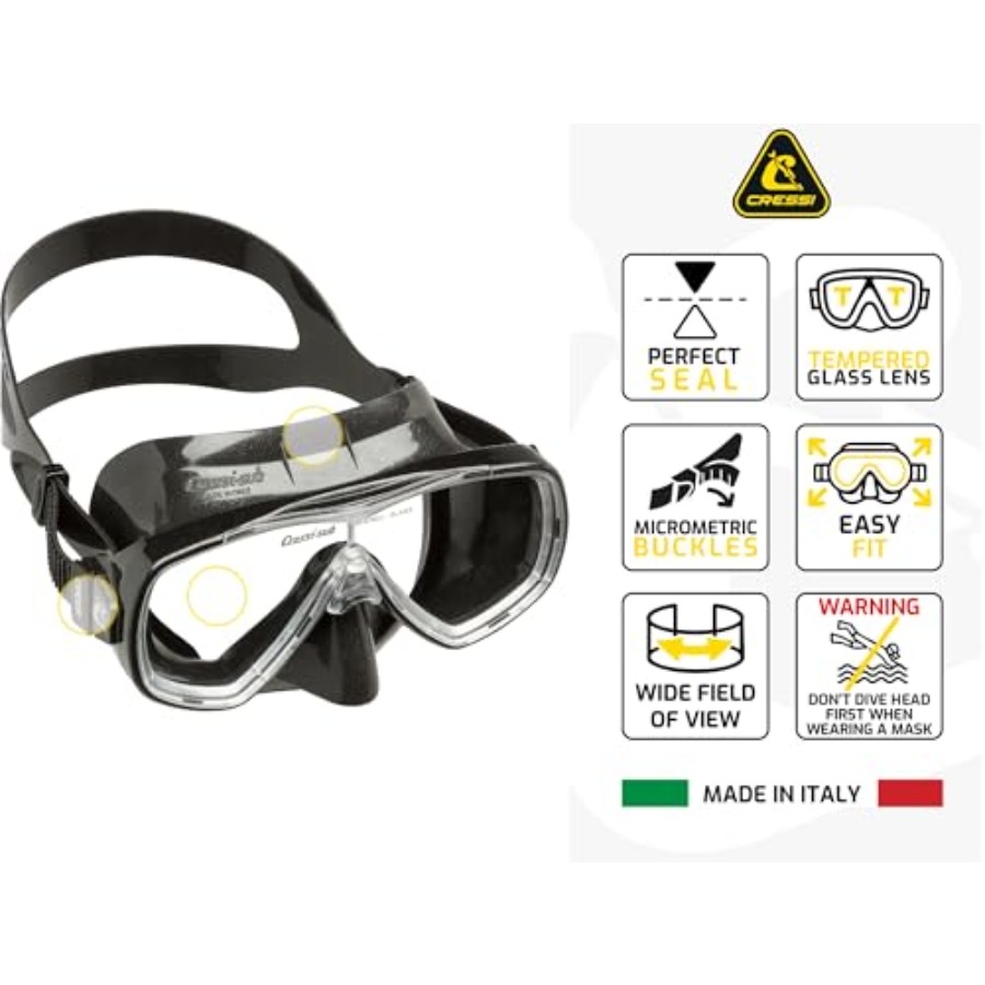 Adult lightweight premium trav - مراجعة Freediving Mask Set وسعره
