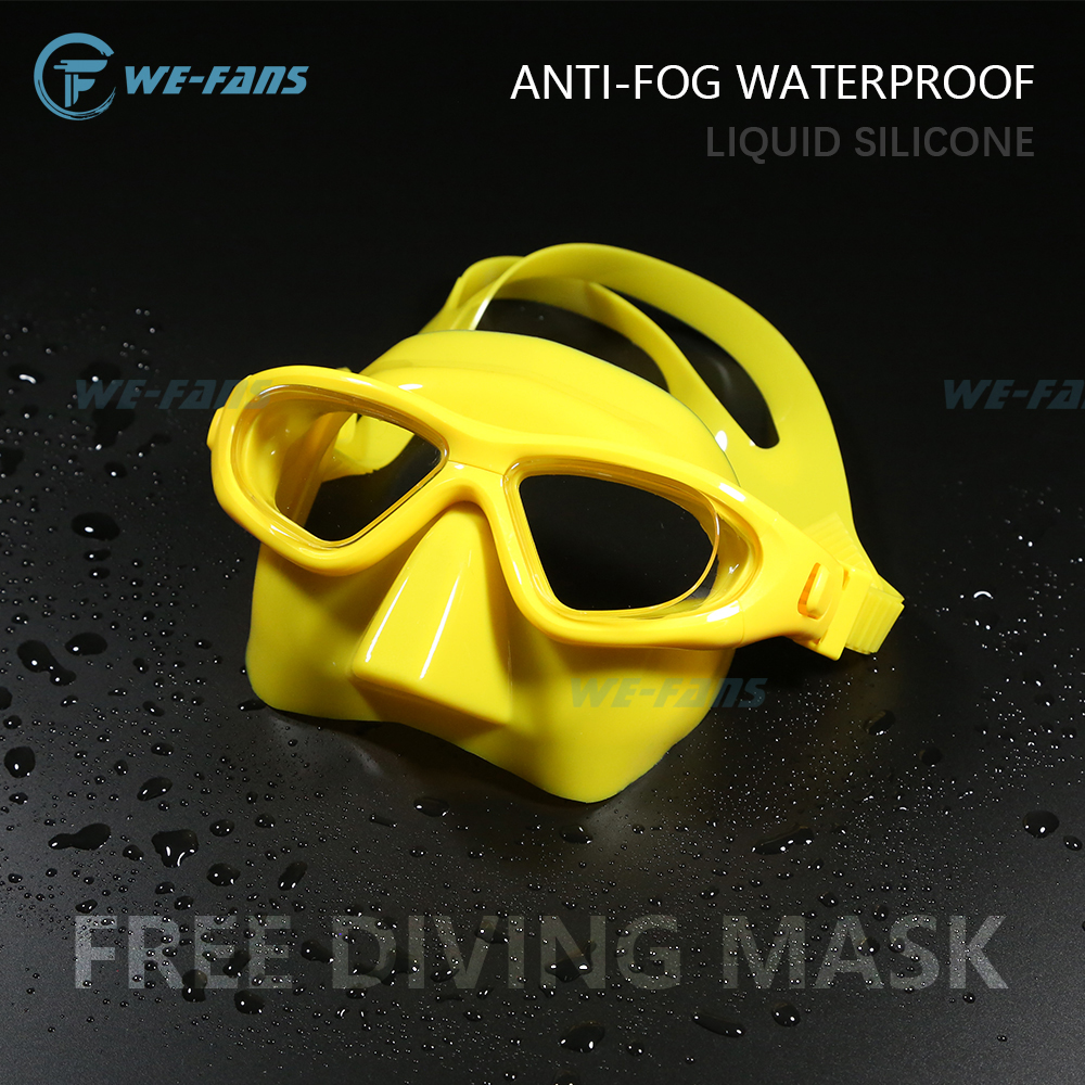 We-Fans Extreme Low Volume Fre - مراجعة Freediving Mask Set وسعره