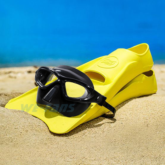 We-Fans Extreme Low Volume Fre - مراجعة Freediving Mask Set وسعره